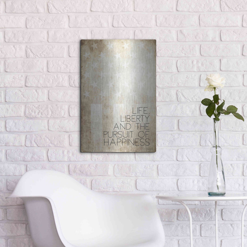 «Life, Liberty And Happiness» par Susan Ball, H 24 po x l 16 po