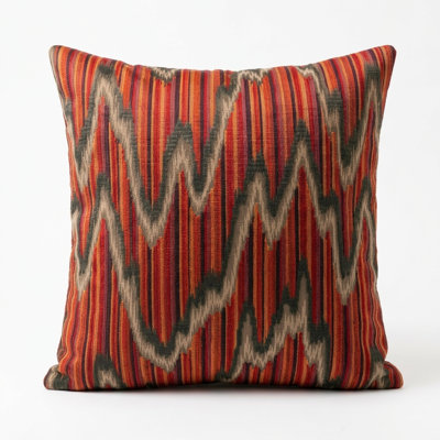 Ellipse Geometric Reversible Throw Pillow