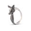 Morning Hunt Pewter Fox Napkin Ring