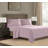 Frye Dusted Denim Cotton and Polyester Blend Sheet Set-115330072-115330069