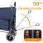 Chariot multifonctionnel avec capacité de 500 lb, auvent amovible et rangement de 180 litres-124426519