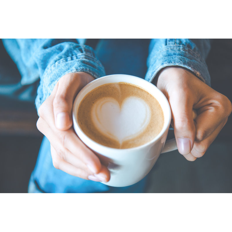 Coffee - Wrapped Canvas Print, 30cm H x 46cm W x 3.8cm D