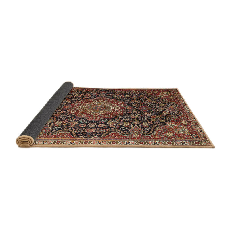 Tapis oriental noir, Rond 4 pi