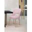 Chaise en velours Rizo Cognac-4605389