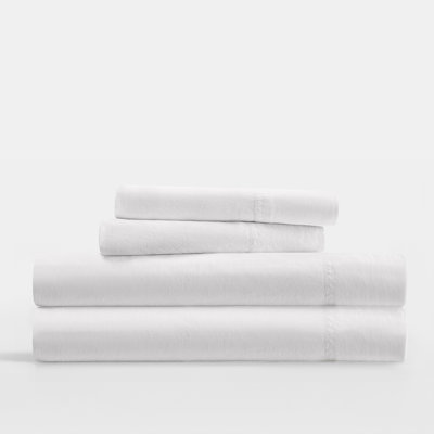 Ensemble de draps en coton uni