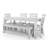 Atze - Bench - Distressed White Finish