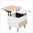 Modern Multi-functional Coffee Table Extendable with Storage