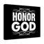 Honor God - Wrapped Canvas Print-42843595
