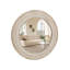 Miroir mural rond 23,6 pouces