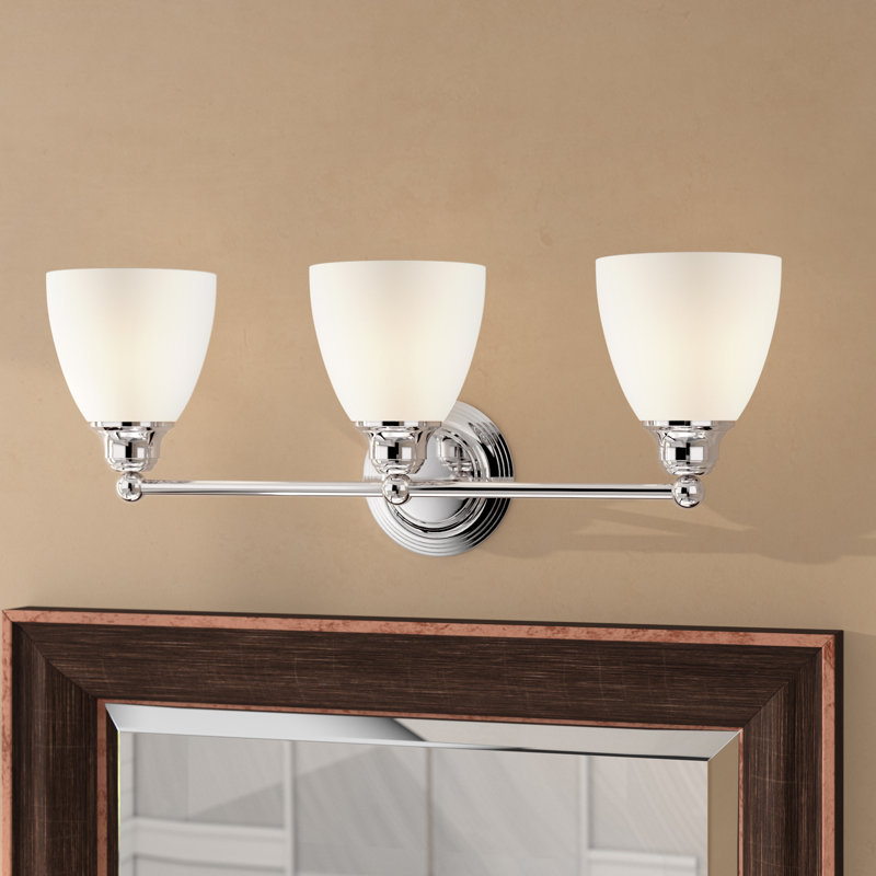 Mayday 3 - Light Dimmable Vanity Light, Polished Chrome