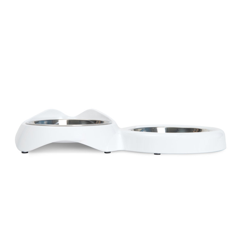 Plat double CT Pixi, blanc