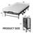 Twin Size Folding Bed with Mattress for Adults, Portable Foldable Bed with 5 Inch Memory Foam Mattress, Super Strong Frame, 75” x 38", Fold Up, Roll Away, Hideaway-1173514989