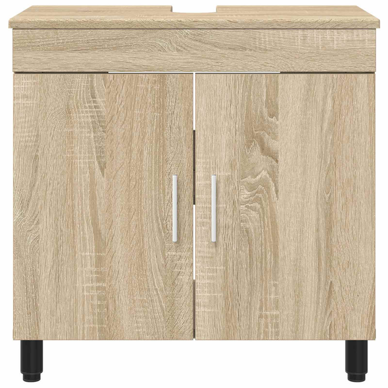 60cm Bathroom Vanity Base Only, Sonoma Oak