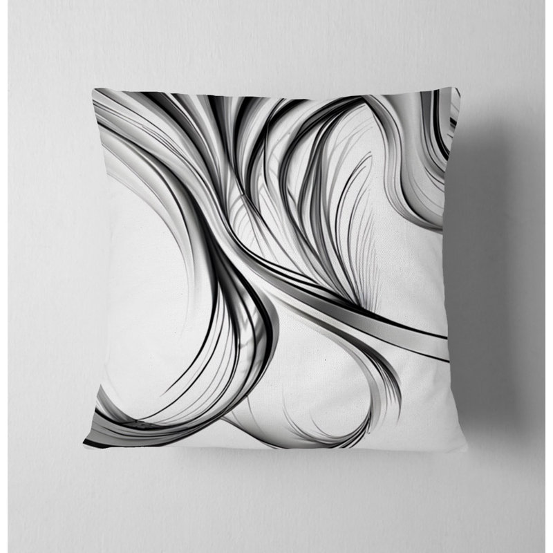 Coussin décoratif, Housse de coussin seulement - sans coussin, H 16 po x l 16 po