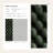 Tufted Wallpaper Luxurious Green Wall Mural