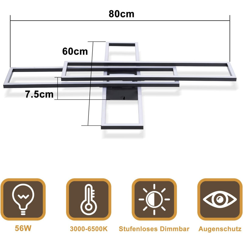 LED Semi Flush Mount