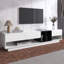Jaxenor High Gloss TV Stand with 3 Drawers, TV Unit for 75 Inch TV