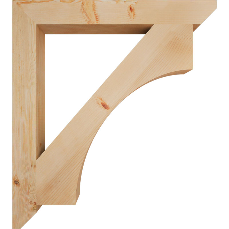 Support en bois Westlake, Sapin de Douglas, H 38 po x l 3,5 po x P 34 po