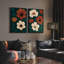 Art mural encadré, rétro, antique, classique pour chambre à coucher - 16 po x 24 po x 2 panneaux-623982540-623982542