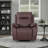Edder 36.8'' Wide Modern Upholstered Manual Recliner Sofa-363550201