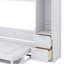 Lit escamotable Murphy avec placard et tiroirs-380691702