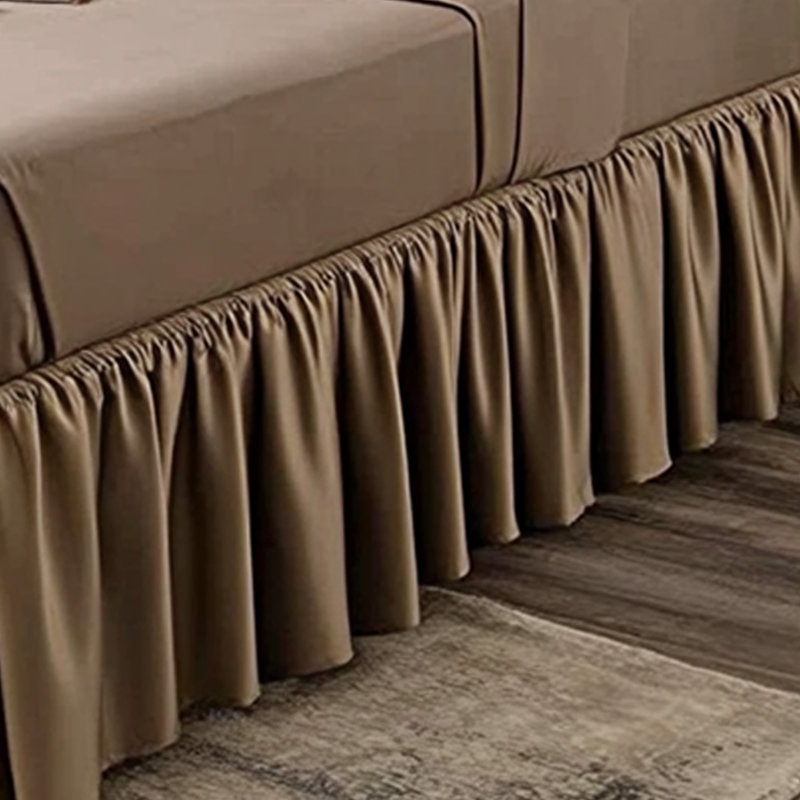 Solid Pleated Bedskirt, Soft & Cozy