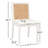 Hudgins Woven Back Side Chair-330458285