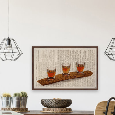«Three Shots» par Eye Tarney - impression encadrée