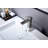 Waterfall Spout Bathroom Faucet,Single Handle Bathroom Vanity Sink Faucet