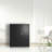 Metal Storage Cabinet With 2 Doors And 2 Shelves, Lockable Steel Storage Cabinet For Office, Garage, Warehouse