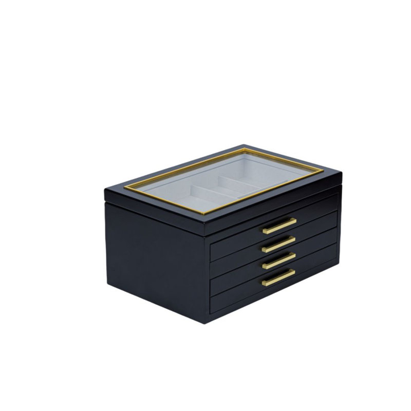 Boite à bijoux, Noir, noir, noir, noir
