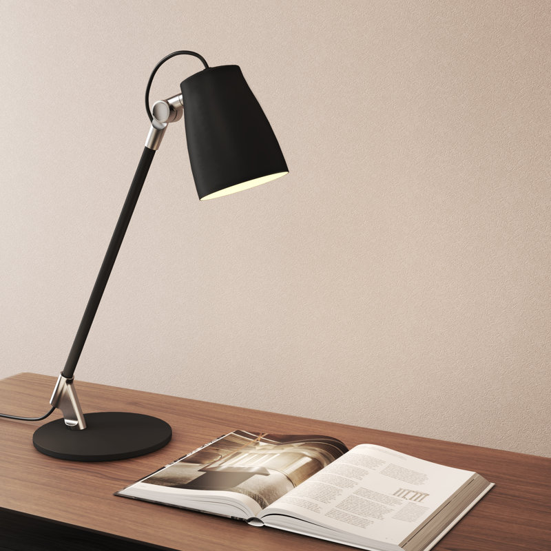 Atelier Desk Table Lamp, Matt Black