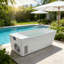 All-in-one 76.77'' Acrylic Cold Plunge Recovery Tub with Integrated Chiller and Digital Cooling Control (76.77''L*31.5''W*28''H)