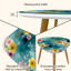 Ensemble de 2 tables basses gigognes Triangle