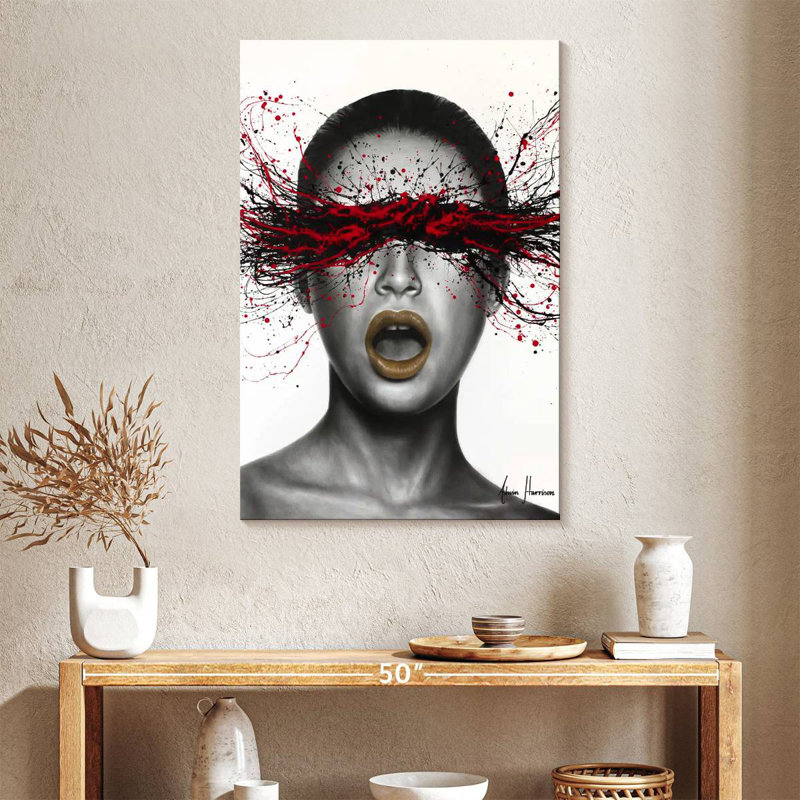 Leisha Objective Intention, 39" H x 26" W