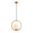 Wynton 1 - Light Gold Single Pendant