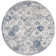 Harty Oriental White/Royal Blue Area Rug