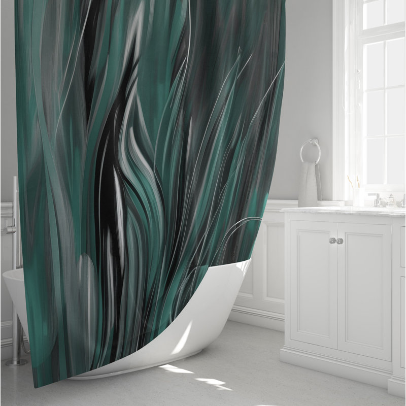 Rideau de douche Cobhan, H 72 po x l 70 po