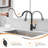 Single-Hole Single-Handle Kitchen Faucet-125337435