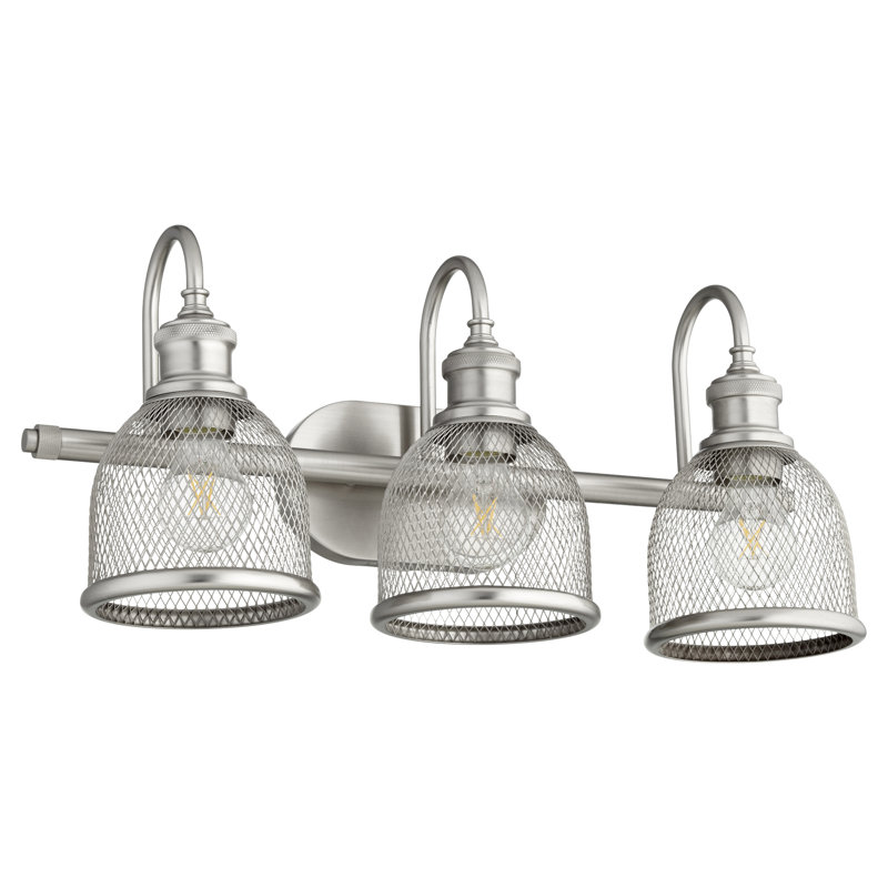 Crowley 2 - Light Dimmable Vanity Light, Aged Brass, 3 Lights