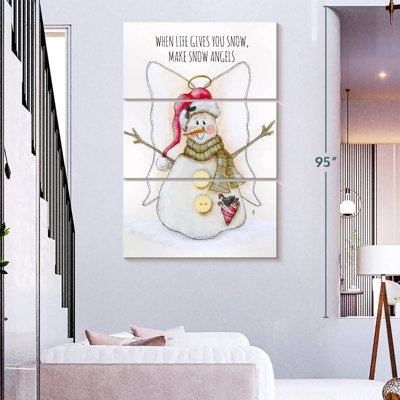 Lelend Snowman Angel