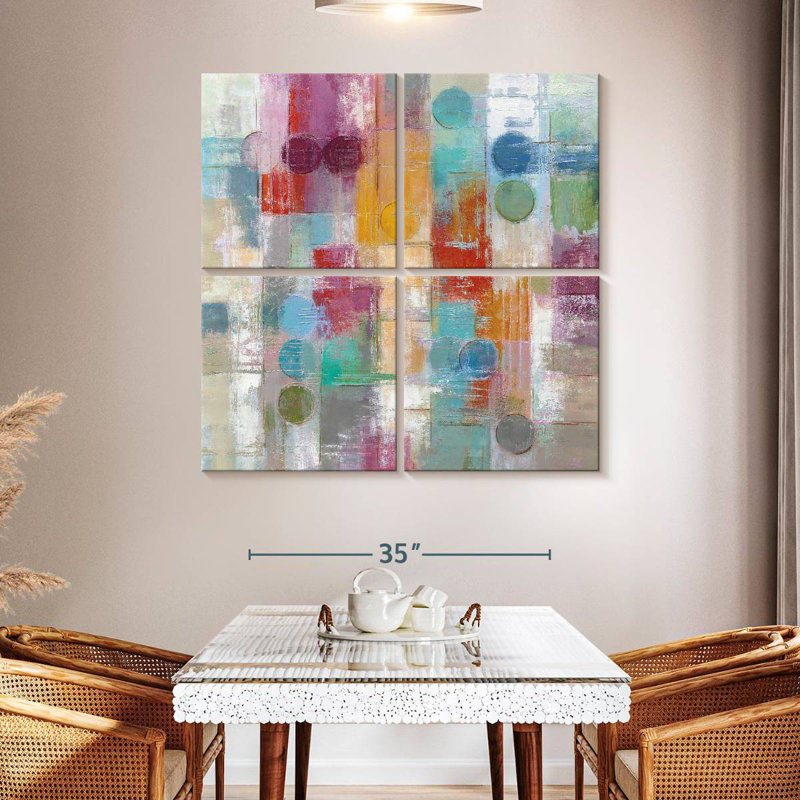 Summer Rain Avery, 45" H x 45" W