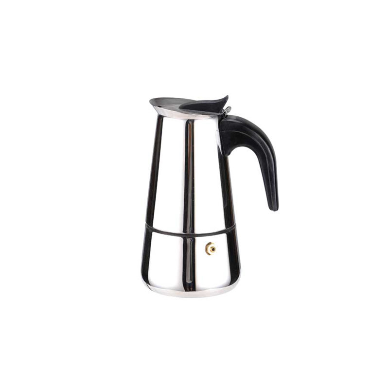 Home Basics Stovetop Cappuccino & Espresso Maker, 4 Shots