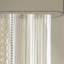 Rideau de douche en coton avec chenille-1969860193
