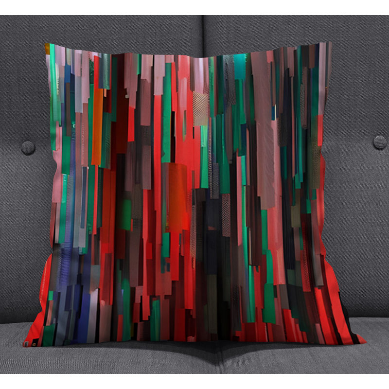 Coussin décoratif, Housse de coussin seulement - sans coussin, H 16 po x l 16 po
