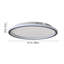 Aluminium LED Flush Mount