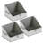 Ebern Designs 3 Pack Collapsible Trapezoid Storage Bins Bin-663063931