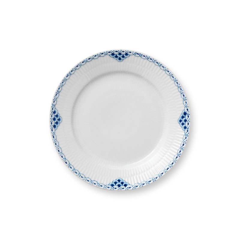 Princess Royal Copenhagen Plate, 7.5" W