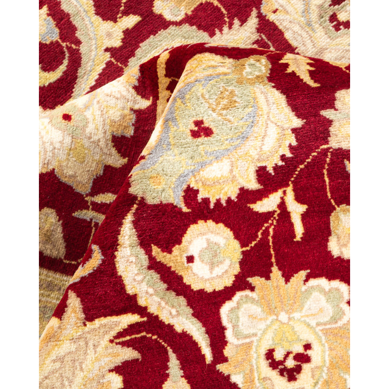 Classic One-of-a-Kind 4' 2" X 6' 5" Hand Knotted Area Rug