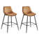 Borna Bar Stools Set of 2, Counter Height Bar Stools